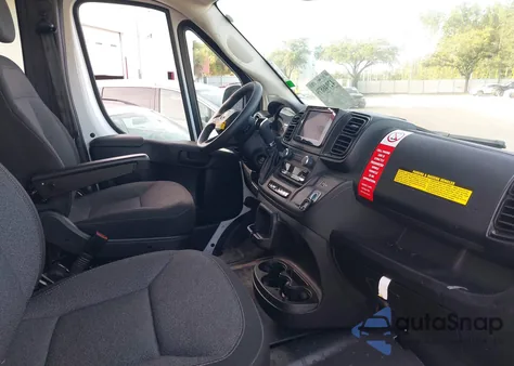 2023 Ram Promaster 2500 Low Roof 136 Wb from USA, damaged, VIN 3C6LRVVG1PE598744